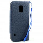 Wholesale Samsung Galaxy S5 Active G870 Flip Leather Wallet Case (Black)